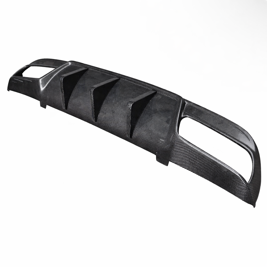 C63 Style Carbon Diffuser for Mercedes-Benz W205 AMG Sedan / Coupe (2015–2021)