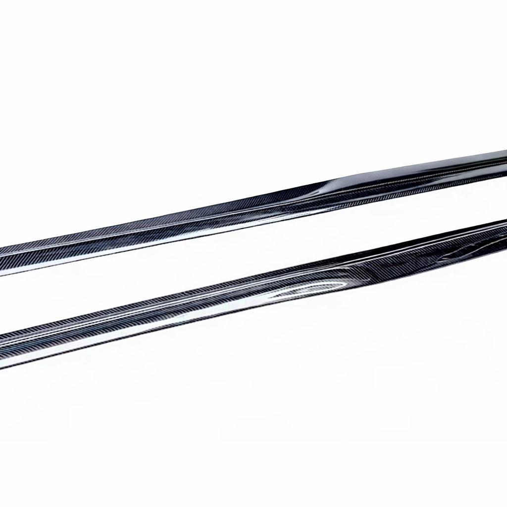 Mercedes-Benz W205 PSM Style Carbon Fiber Side Skirts for Sedan & Coupe (2015+)