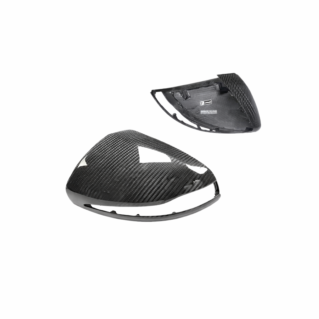 OEM Style Carbon Fiber Mirror Caps for W205/C205 C-Class (2015–2020)