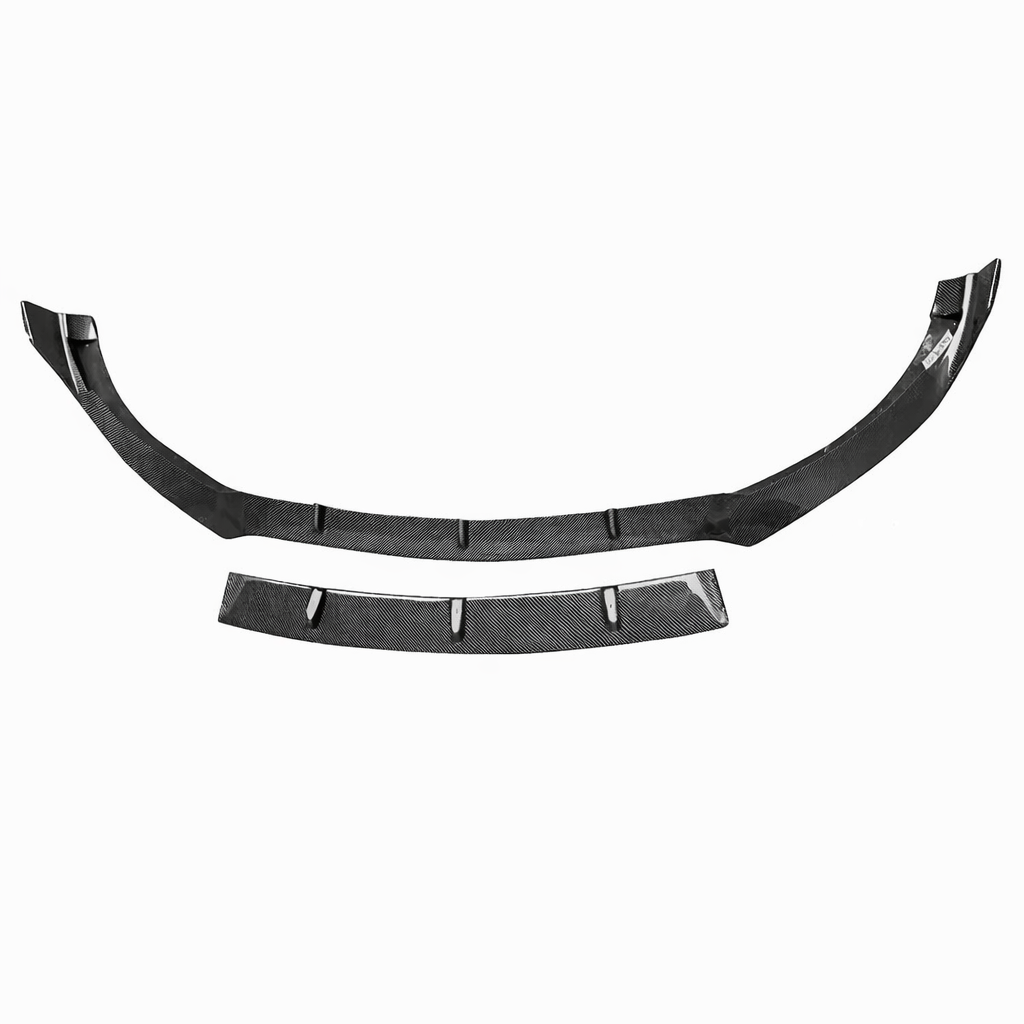 B Style Carbon Fiber Front Lip for Mercedes-Benz W205 C63 (2015–2021)