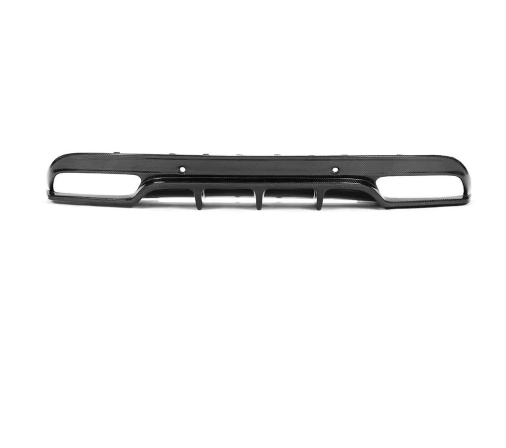 FD Style Carbon Fiber Rear Diffuser for Mercedes-Benz W205 C-Class Sedan(2015–2021)