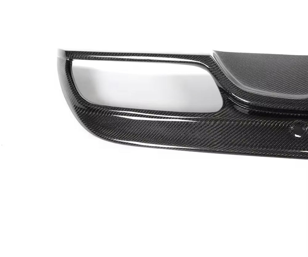 FD Style Carbon Fiber Rear Diffuser for Mercedes-Benz W205 C-Class Sedan(2015–2021)